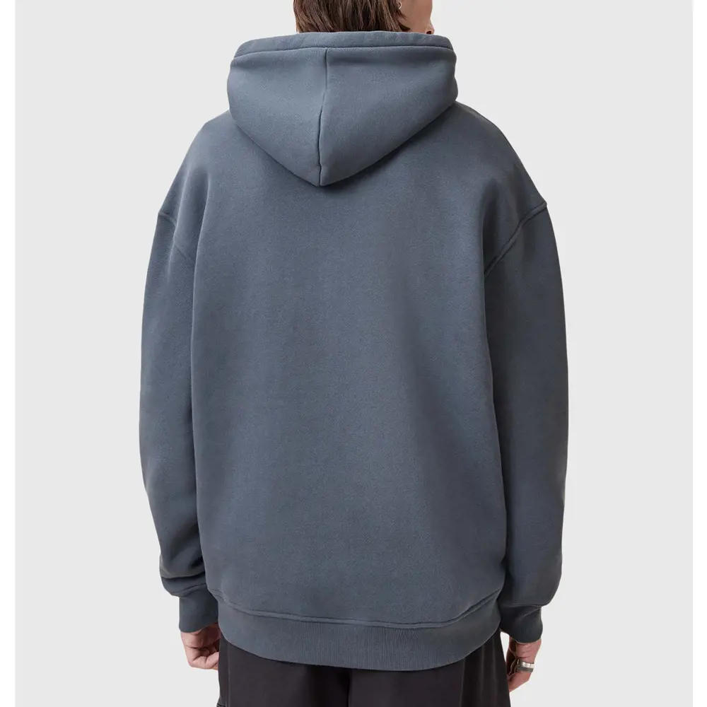 AllSaints Haven Embroidered Logo Oversized Hoodie